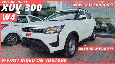 xuv 300 w4 features.